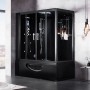 Combi Balneo douche Hammam Archipel® CBH BLACK Gauche