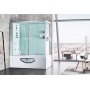 Combi Balneo douche Hammam CBH WHITE Archipel® 179x97 - GAUCHE