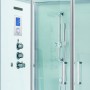 Combi Balneo douche Hammam CBH WHITE Archipel® 179x97 - GAUCHE