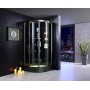 Cabine douche Hammam Archipel® QDR 90C BLACK