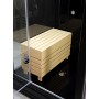 Sauna Douche Hammam Boreal® SH180-D Black droite