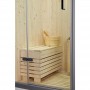 Sauna Douche Hammam Boreal® SH180-G Blanc gauche