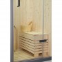 Sauna Douche Hammam Boreal® SH180-D Blanc droite