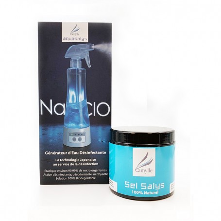 KIT : 1 générateur d'eau désinfectante + un sel salys 500g