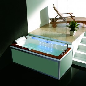 Baignoire balneo ZEN'SPA SOLO 1 place ZELAND® 190x100 - GAUCHE