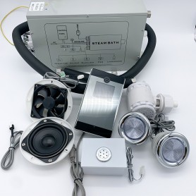 Kit complet pour hammam PS28 de 2 à 4 m cube - avec générateur 2.8kW