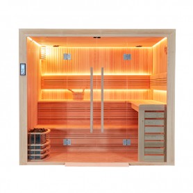 Sauna professionnel PMR Boreal® BALTIK PRO 240 Pour 6 à 7 personnes