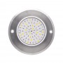 1 Spot inox PROSTEAM multicolore et blanc (RGBW) à LED à encastrer pour HAMMAM