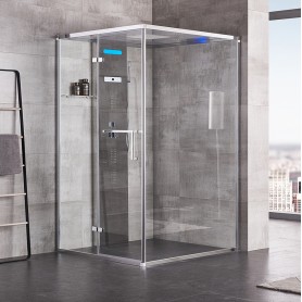 Cabine douche Hammam Archipel Steam Concept® 120G (120x120cm)