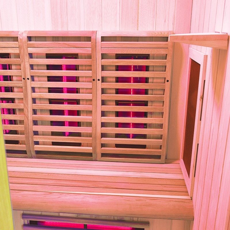 Sauna Infrarouge Boreal® 150C d'Angle à Spectre Complet — free download