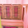 Sauna Infrarouge Boreal® Signature 150C d'Angle à Spectre Complet - 150x150x205
