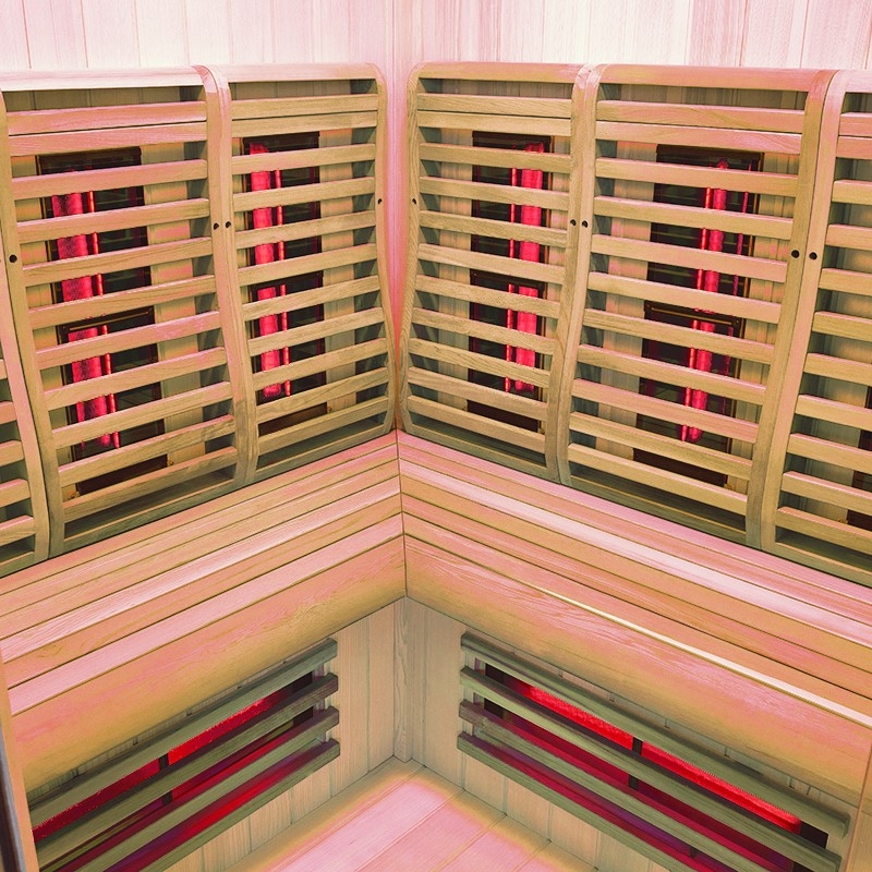 Sauna Infrarouge Boreal® 150C d'Angle à Spectre Complet — free download