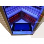 Sauna Boreal Infrarouge d'Angle 130x130 - intérieur 02