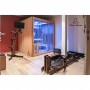 Sauna Combi Boreal® Elégance 5 - 180x180 Infrarouge + Vapeur