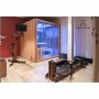 Sauna Combi Boreal® Elégance 5 - 180x180 Infrarouge + Vapeur