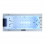 Baignoire balneo LORD SOLO BLANC 1 place ARCHIPEL® 170x75 - DROITE