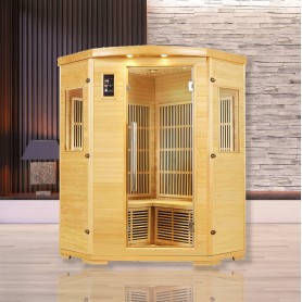 Sauna infrarouge NORDICA® CARBONE 2/3 PLACES 125x125