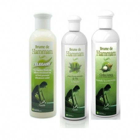 Huiles essentielles : 3x BRUME DE HAMMAM