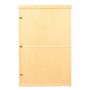 Sauna finlandais Nordica® Vapeur V23 (2 à 3 places) - 150 x 120 x H.200