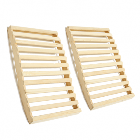 2 dossiers Ergonomiques Confort pour Sauna 