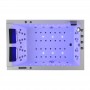 Baignoire balneo LORD DUO BLANC 2 places ARCHIPEL® 185X120 - DROITE
