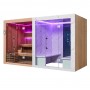 Combi Sauna Hammam BOREAL® SENSATION - 8/9 PLACES-360*160*200