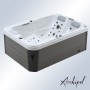 Spa 2 places allongées Archipel® GT2 PRO MAX BLANC MARBRE - Spa Thérapeutique Balboa 210x148