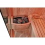 Combi Sauna Hammam de luxe BOREAL® SEQUOIA 4x2m