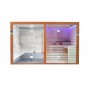 Combi Sauna Hammam Boreal® Sublimation Blanc - 8 places - 340*175*210