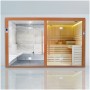 Combi Sauna Hammam Boreal® Sublimation Blanc - 8 places - 340*175*210