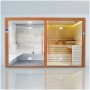 Combi Sauna Hammam Boreal® Sublimation Blanc - 8 places - 340*175*210