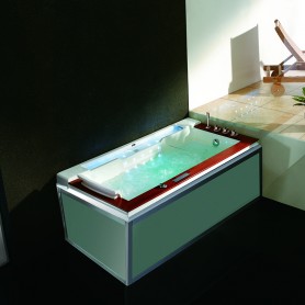 Baignoire balneo ZEN'SPA SOLO 1 place ZELAND® 190x100 - DROITE