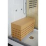 Combi Sauna Infrarouge Douche Hammam Boreal® IR-H 180D - Droite