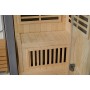 Combi Sauna Infrarouge Douche Hammam Boreal® IR-H 180D - Droite