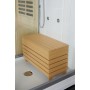 Combi Sauna Infrarouge Douche Hammam Boreal® IR-H 180G - Gauche