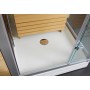 Combi Sauna Infrarouge Douche Hammam Boreal® IR-H 180G - Gauche