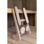 1 Support dorsal ergonomique pour sauna en tremble