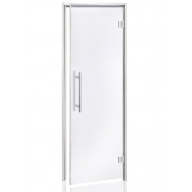 Porte vitrée pour hammam largeur 70 cm hauteur 190 cm