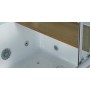 Combi Balneo douche Hammam CBH PUR WHITE Archipel® 179x97 - DROITE