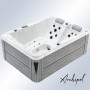 Spa 2-3 places Archipel® G23 VIP Tablier GRIS - Spa Thérapeutique Balboa 210x158