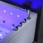 Baignoire balneo LORD DUO BLANC 2 places ARCHIPEL® 185X120 - DROITE