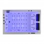 Baignoire balneo LORD DUO BLANC 2 places ARCHIPEL® 185X120 - GAUCHE