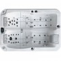 Spa 2 places allongées Archipel® GT2 PRO MAX BLANC MARBRE LED- Spa Thérapeutique Balboa 210x148