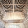 VENTE D'EXPO : Sauna infrarouge NORDICA® CARBONE IR2 - (2 PLACES) 120x100