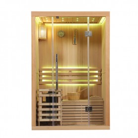 Sauna finlandais Nordica® Vapeur V12 (1 à 2 places) - 130 x 100 x H.200
