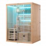 Sauna finlandais Nordica® Vapeur V23 (2 à 3 places) - 150 x 120 x H.200