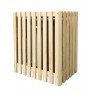 Sauna d'angle finlandais Nordica® Vapeur V34 (3-4 places) - 150 x 150 x H.200
