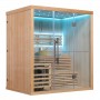 Sauna finlandais Nordica® Vapeur V45 (4 à 5 places) - 180 x 130 x H.200