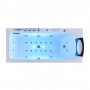 Baignoire balneo HAMILTON 160 1 place ARCHIPEL® 160x75  - GAUCHE