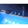 Baignoire balneo HAMILTON 170 1 place ARCHIPEL® 170x75 - GAUCHE